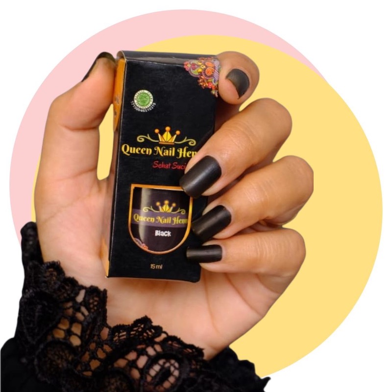 Queen Henna Nail Stain Black Good and Pure Wellness